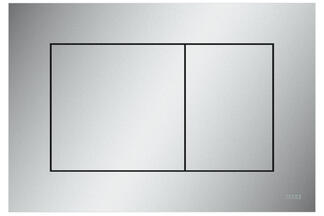 Betätigungsplatte in Chrom matt