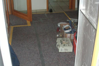 Staubschutz Fussboden