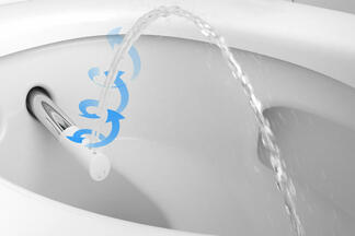 Funktionsweise Dusch-WC