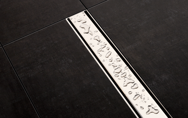 Die Ablaufrinne TECEdrainline