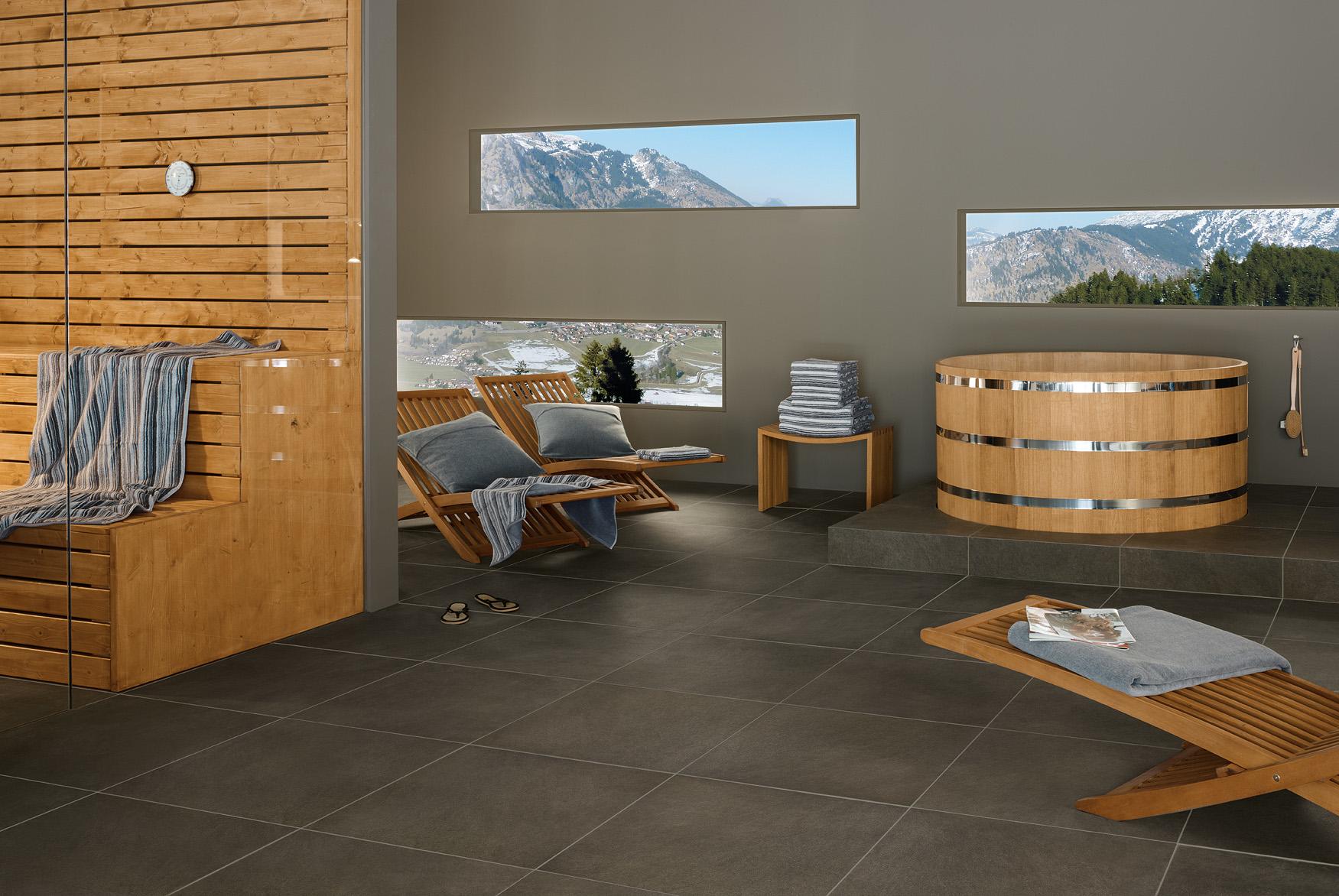 großformatige Fliesen