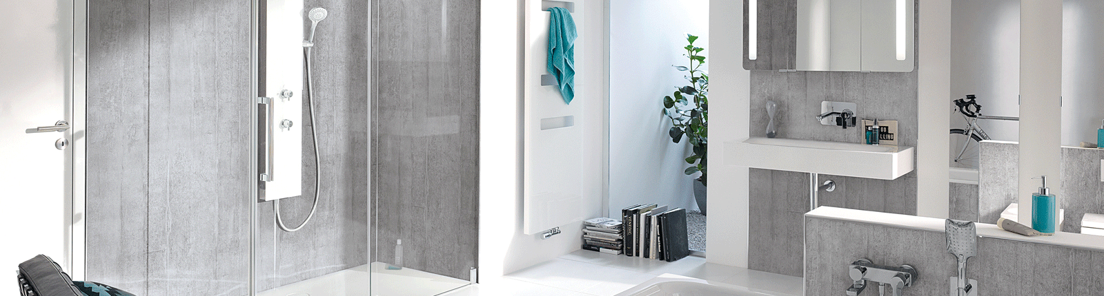 Duschabtrennungen aus Glas