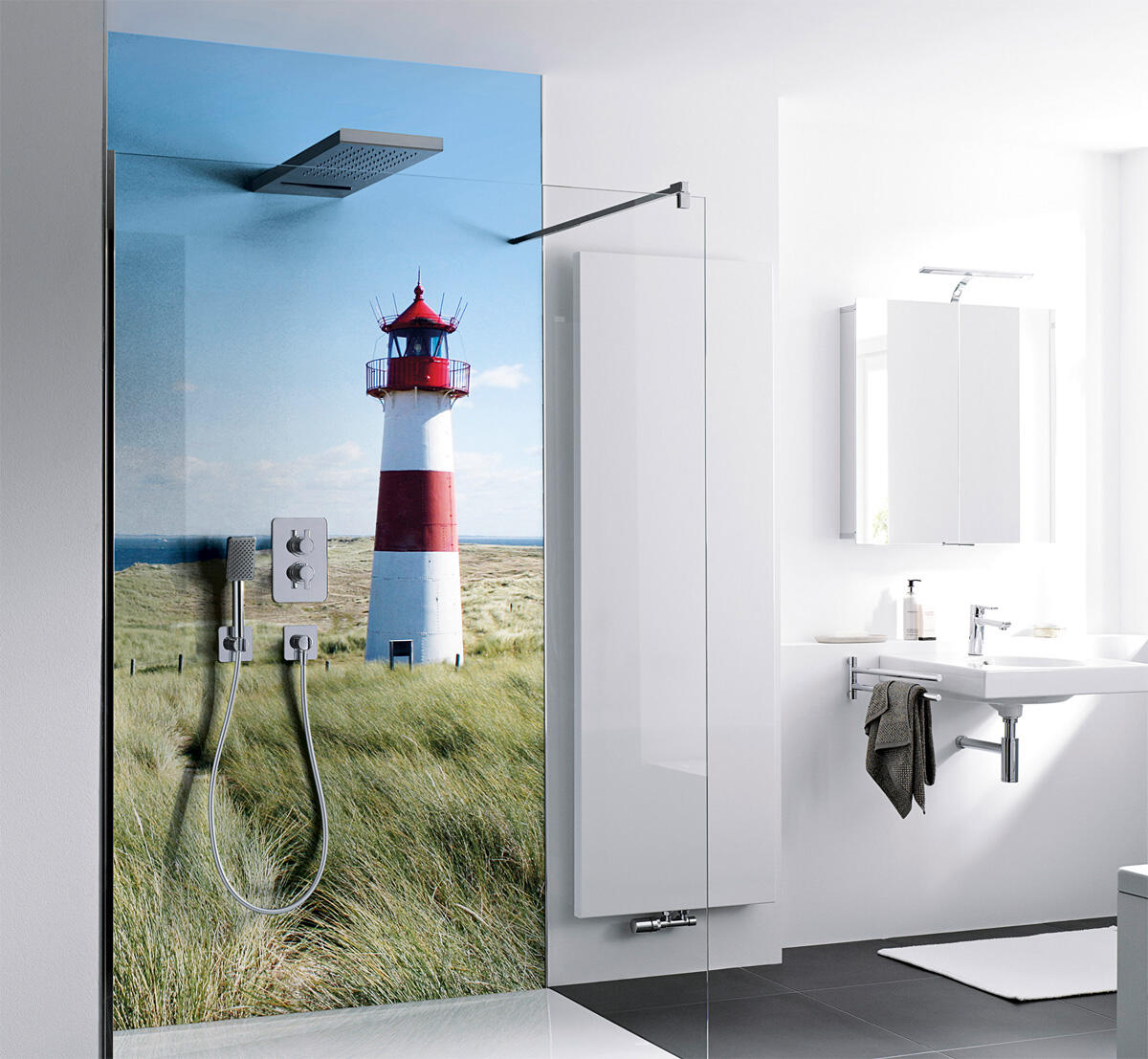 Wandverkleidung in individueller Optik mit HSK