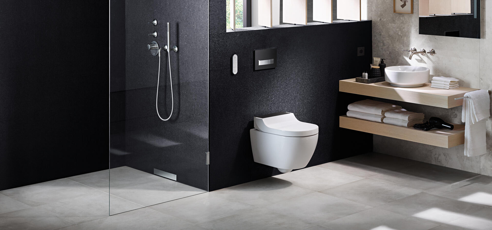 Badezimmer mit AquaClean