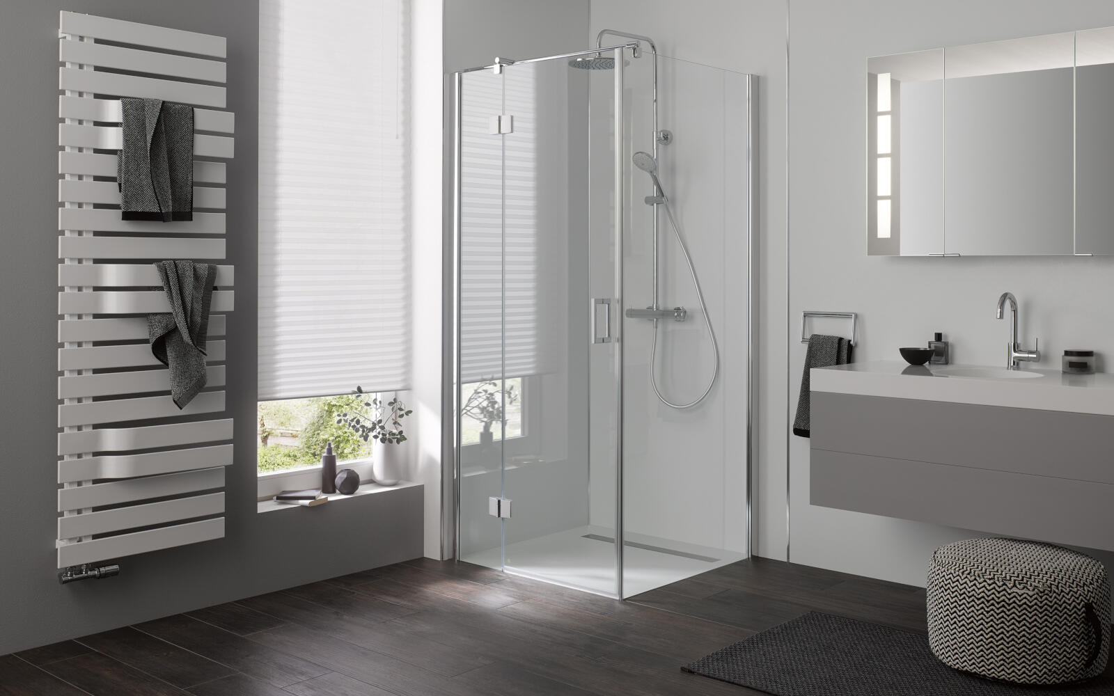 Duschkabine der Serie Aperto von HSK